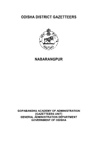 Odisha District Gazetteers Nabarangpur