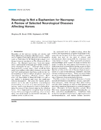 A Review of Selected Neurological Diseases Affecting Horses