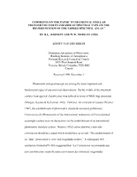 Fundamental Stellar Photometry for Standards of Spectral Type on the Revised System of the Yerkes Spectral Atlas “
