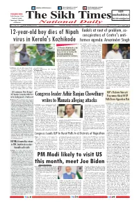 SIKH TIMES WEBSITE PAGE.Qxd