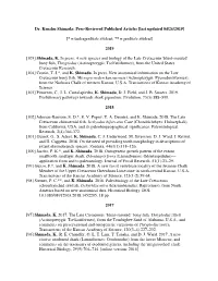 Dr. Kenshu Shimada: Peer-Reviewed Published Articles [Last Updated 04/26/2019]