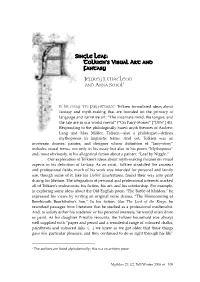 Single Leaf: Tolkien's Visual Art and Fantasy Jeffrey J. Macleod