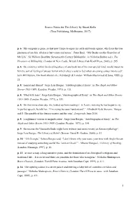 Source Notes for the Library by Stuart Kells (Text Publishing, Melbourne, 2017)