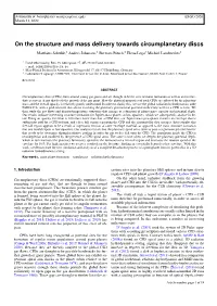 On the Structure and Mass Delivery Towards Circumplanetary Discs Matthäus Schulik,1 Anders Johansen,1 Bertram Bitsch,2 Elena Lega3 Michiel Lambrechts1