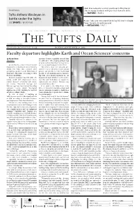 The Tufts Daily Volume Lxxvi, Issue 12