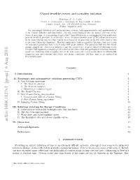 Closed Timelike Curves and Causality Violation