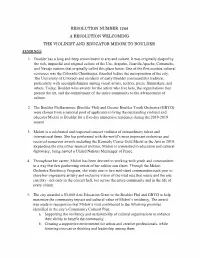 Official Commendation