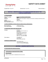 Safety Data Sheet