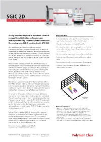 Sgic 2D Solvent Gradient Interaction Chromatography X Gpc