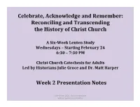 Week 2 Presentation Notes