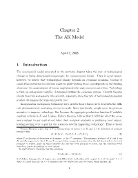Chapter 2 the AK Model