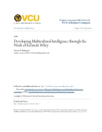 Developing Multicultural Intelligence Through the Work of Kehinde Wiley Melanie L