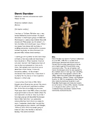 Dovit Davidov Uzbekistan: Musician and Instrument Maker Object: Tar Lute