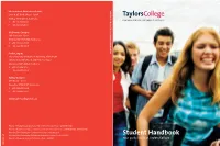 8412A TAY Pre-Arrival Handbook 2009 Inside.Indd