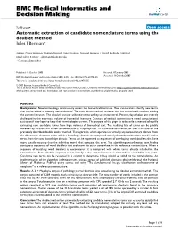 BMC Medical Informatics and Decision Making Biomed Central