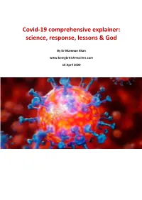 Covid-19 Comprehensive Explainer: Science, Response, Lessons &