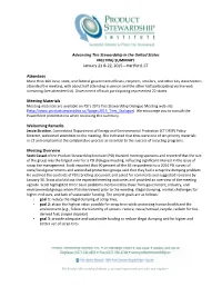 Principles of Product Stewardship