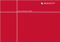 Rockhopper Annual Report 2009