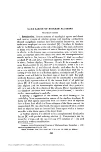 Some Limits of Boolean Algebras