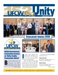 UFCW International Convention Focuses on 'Unity, Family