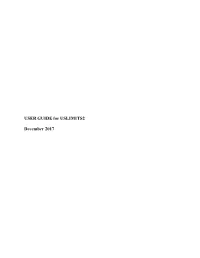 USER GUIDE for USLIMITS2