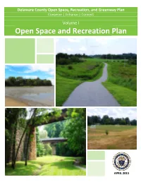 Volume I: Open Space and Recreation Plan