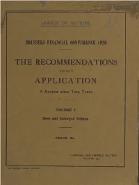 The Recommendations Application