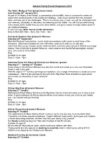 Medieval Trail @ Colchester Castle Until Sunday 30Th January 2011 As Part Of