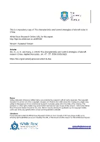 The Characteristics and Control Strategies of Aircraft Noise in China