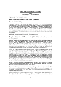 1 CARLTON WARE NEWSLETTER #50 from Ian