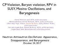 Baryogenesis