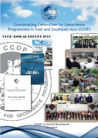 Coordinating Committee for Geoscience Programmes in East and Southeast Asia (CCOP)