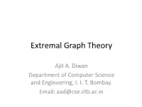Extremal Graph Theory