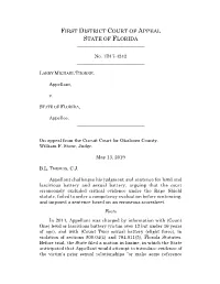 Case, and That She Would Relay Messages to the Victim on Behalf of Appellant