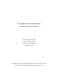 Chapter 1: the Life and Times of John Owen 9