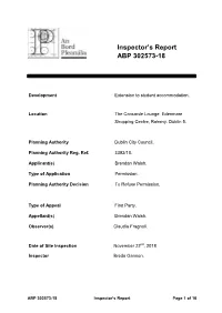 Inspector's Report ABP 302573-18