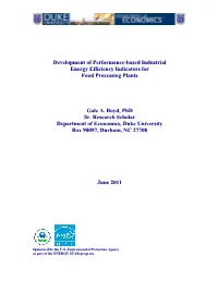Food EPI Documentation