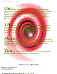 STS145--The History of Video Game Design