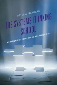 The Systems Thinking School Leading Systematic School Improvement