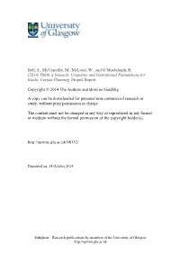 (2014) Dlùth Is Inneach: Linguistic and Institutional Foundations for Gaelic Corpus Planning