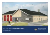 New Build Project Rastrick Fire Station