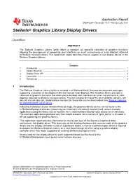 Graphics Library Display Drivers