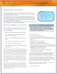 Peer to Peer Networks Contents