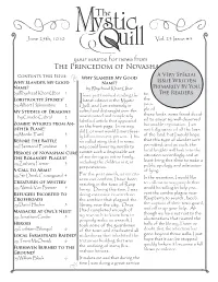 The Princedom of Novashan Your Source for News From