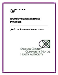 Aguide to Evidence-Based Practices