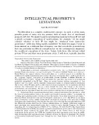 Intellectual Property's Leviathan