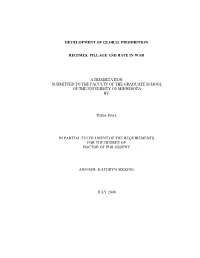 Pillage and Rape in War a Dissertation Submitted To