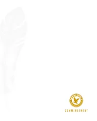 View the Commencement Program