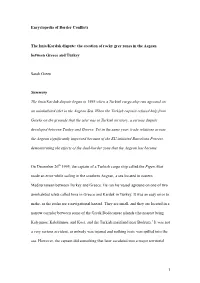 1 Encyclopedia of Border Conflicts