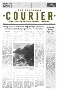 Expanding Concordia's International Studies Program Into the Amazon